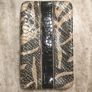 Zebra shimmer wallet